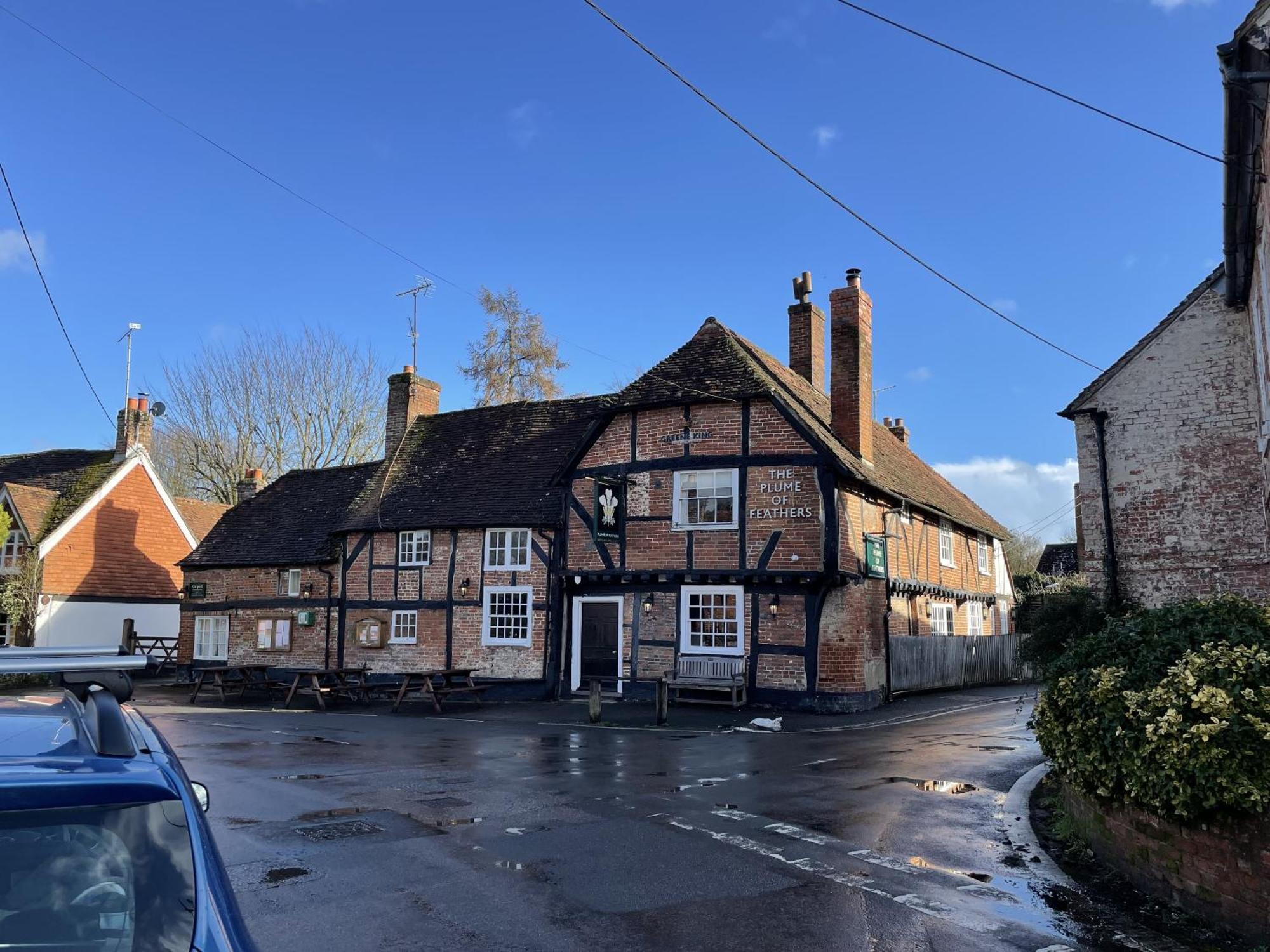 The Plume Of Feathers Farnham  Phòng bức ảnh